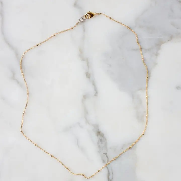 Dainty Satellite Chain in Gold Filled or Sterling Silver