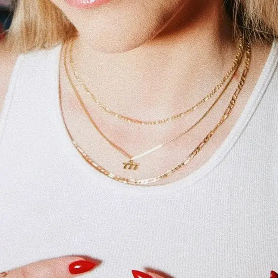 Gold Filled Figaro Chains